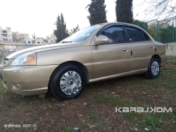 كيا ريو 2003 شكل 2005 جير اتوماتيك فحص 2 جيد 2 قصعات رواسي ومرفق الفحص 