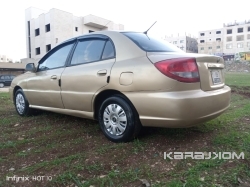 كيا ريو 2003 شكل 2005 جير اتوماتيك فحص 2 جيد 2 قصعات رواسي ومرفق الفحص 