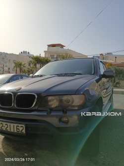 BMW X 5 موديل 2003 ماتور 3000 سي سي للبيع