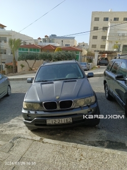 BMW X 5 موديل 2003 ماتور 3000 سي سي للبيع