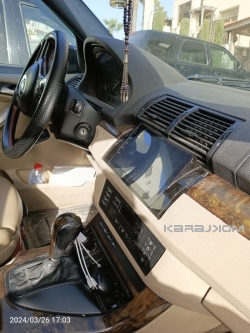 BMW X 5 موديل 2003 ماتور 3000 سي سي للبيع