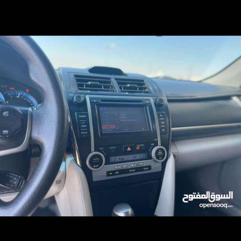 كامري ٢٠١٣ كرت ابيض للبيع