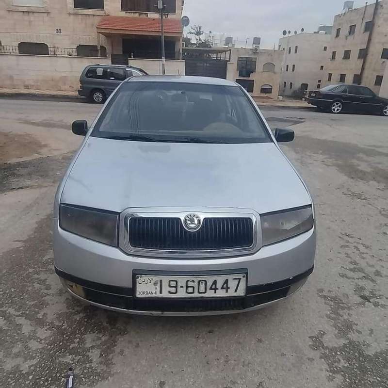 شكودا افابيا موديل ٢٠٠٣ للبيع منتهيه ترخيص ٥ اشهر السعر ١٥٠٠