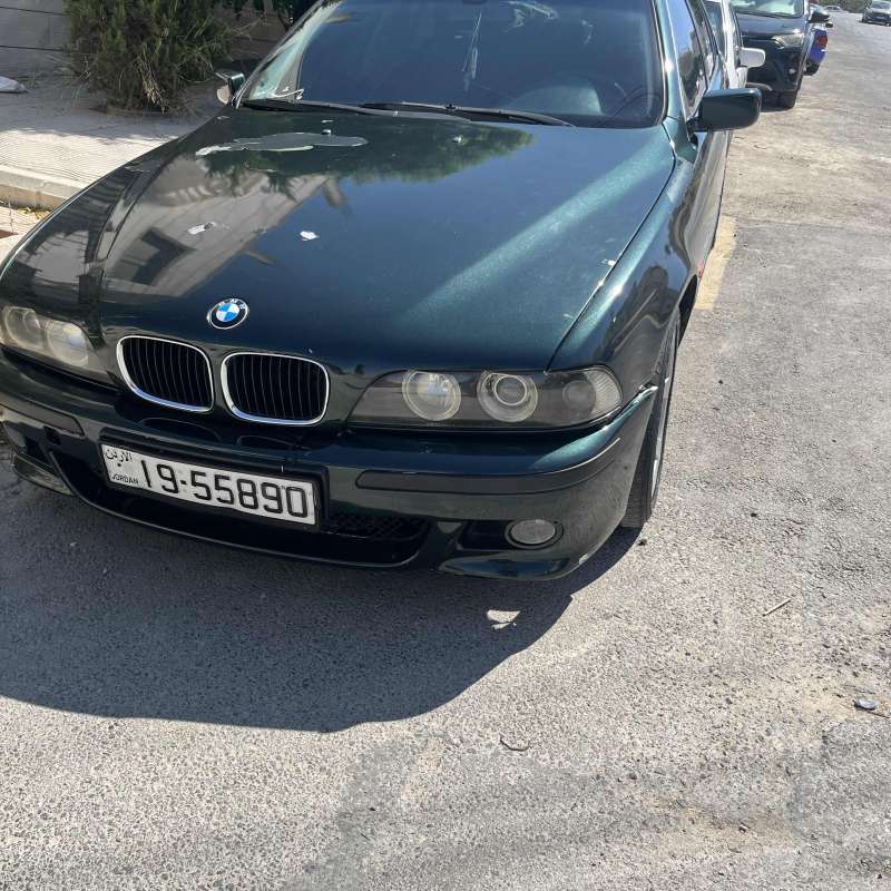BmwE39فحص ٣ جيد قصعه موحوده بعمان 