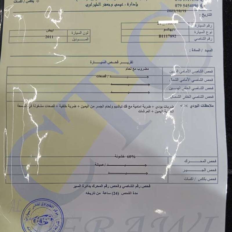 ديهاتسو سيريون 2011 بحالة ممتازة