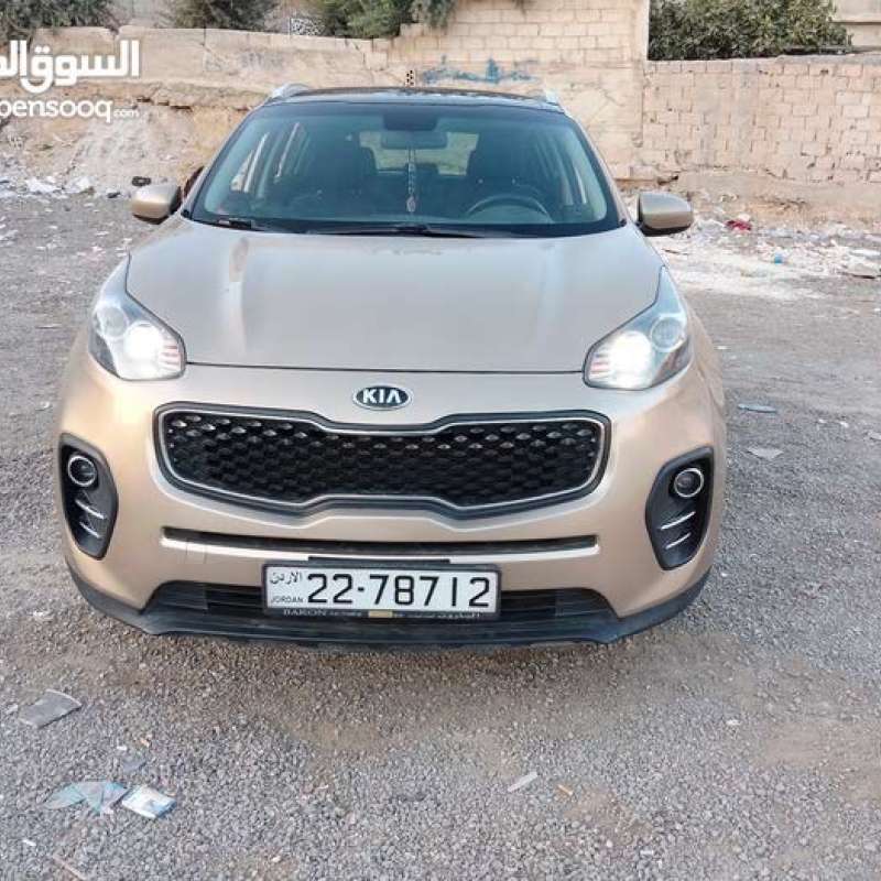 كيا سبورتاج للبيع موديل 2017 سياره كلين تايتل 