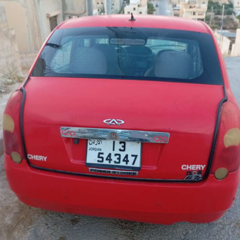 شيري كيو كيو 6 موديل 2008 مرخصه لشهر خمسه فحص قلبان لا تحتاج صيانه