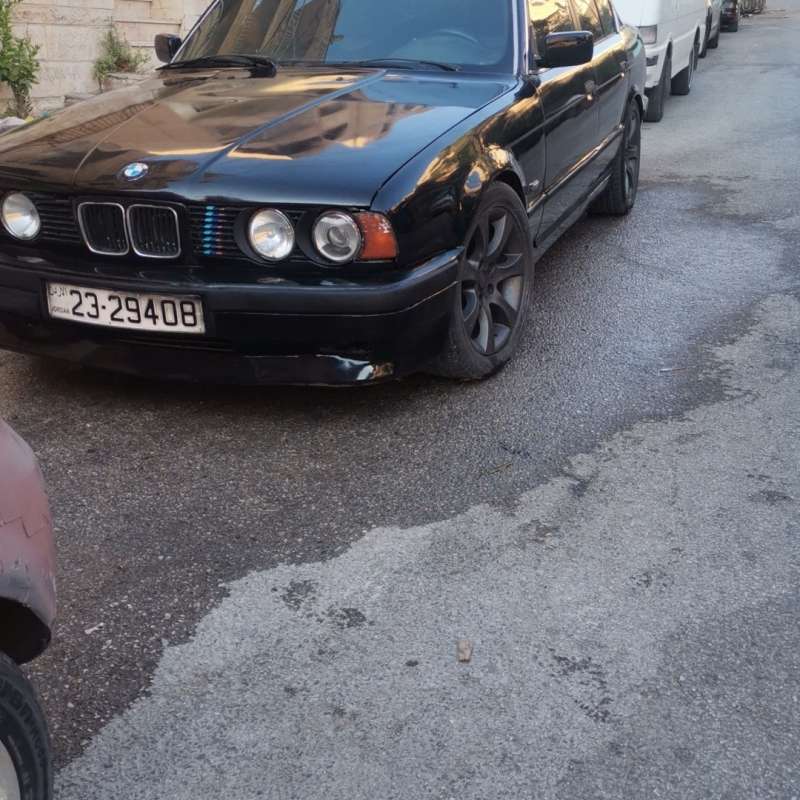 BMW E34 1991 للبيع او البدل