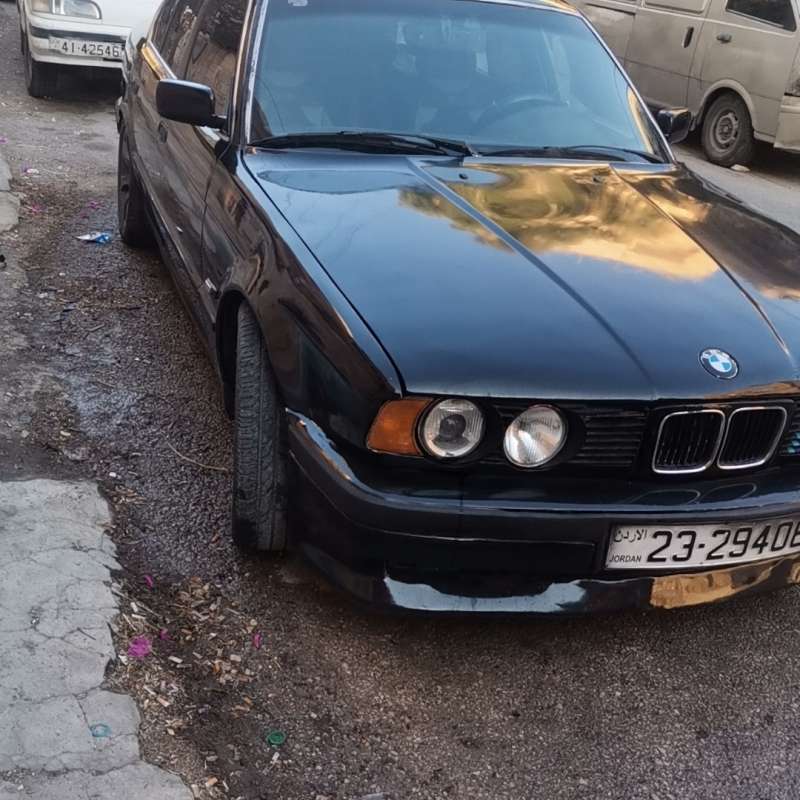 BMW E34 1991 للبيع او البدل