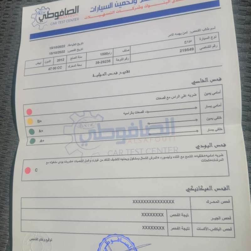 دوج رام 2012