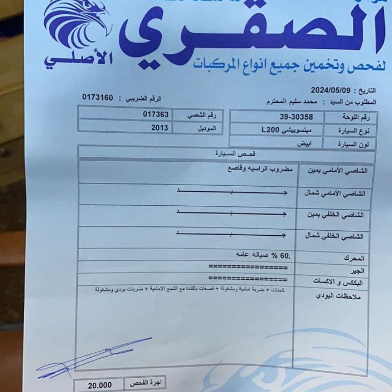 ميتسوبيشي لون وخط الشركه