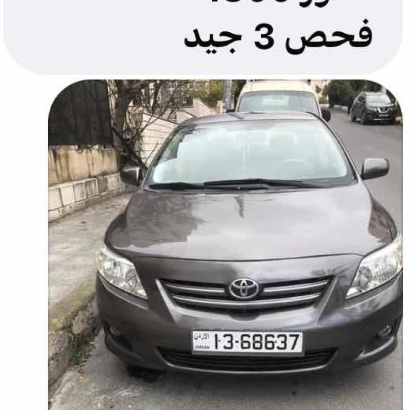 تويوتا كورولا 2008 فحص 3 جيد ماتور 1800