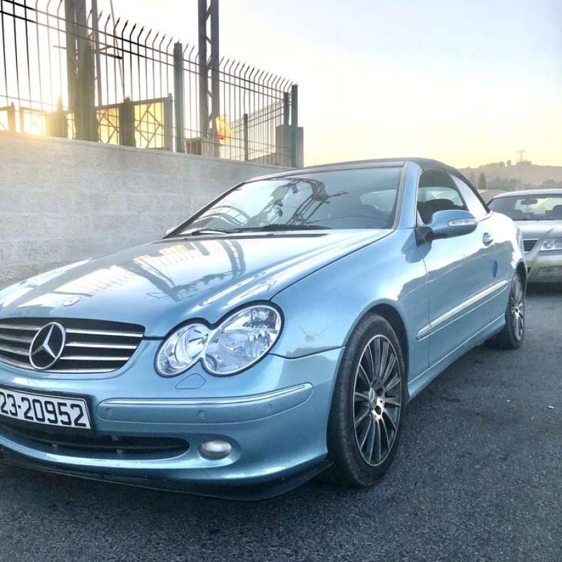 سياره مرسيدس clk 209 للبيع