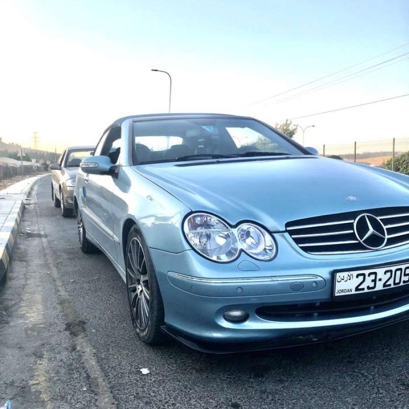 سياره مرسيدس clk 209 للبيع