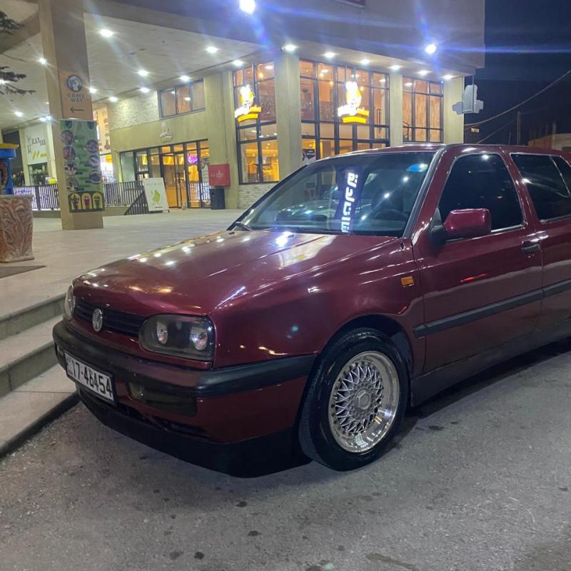 جولف MK3 موديل 1993 محرك 1800cc اقتصادي