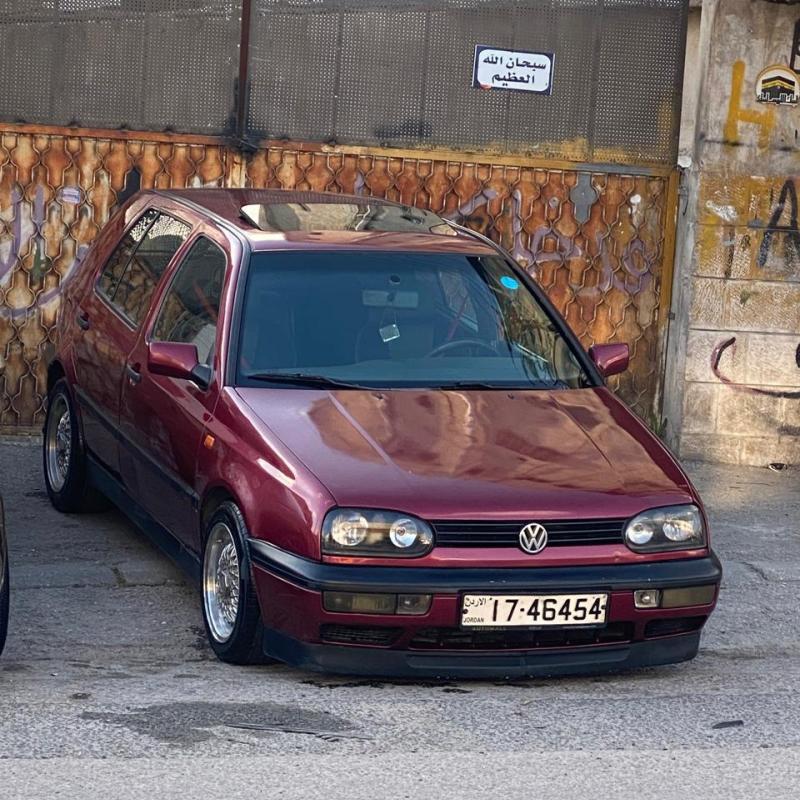 جولف MK3 موديل 1993 محرك 1800cc اقتصادي