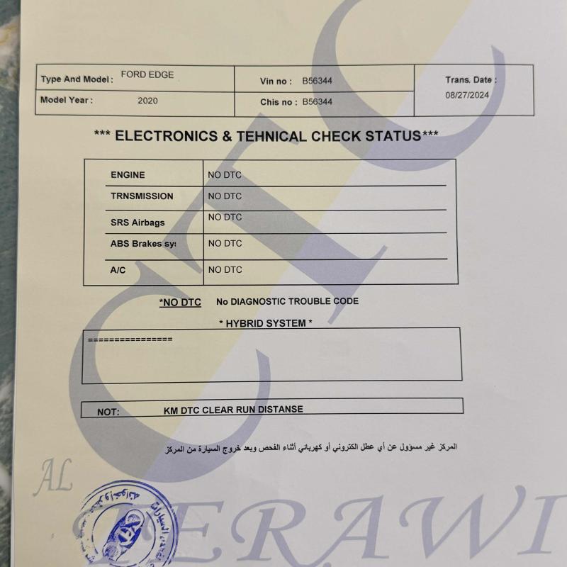 فورد ايدج تيتانيوم / بنزين 2020