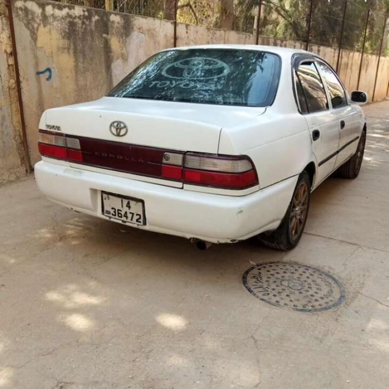 تويوتا كورولا موديل 93 للبيع او البدل 