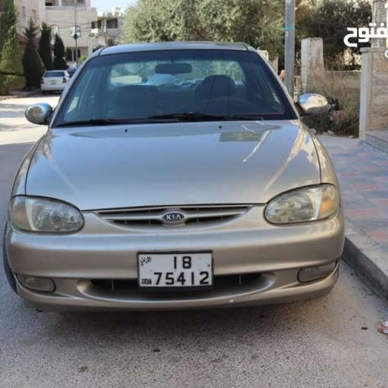 كيا موديل ال 1998 للبيع فحص ٤ جيد قصعتين