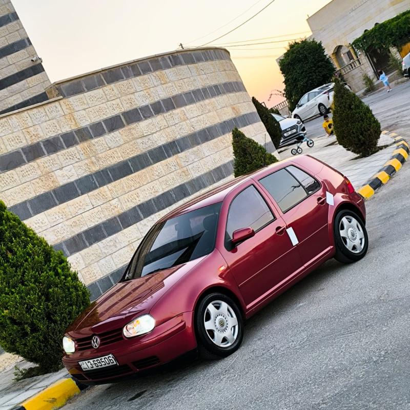 قولف موديل 1999 فحص خلفي جيد امامي ظربه 